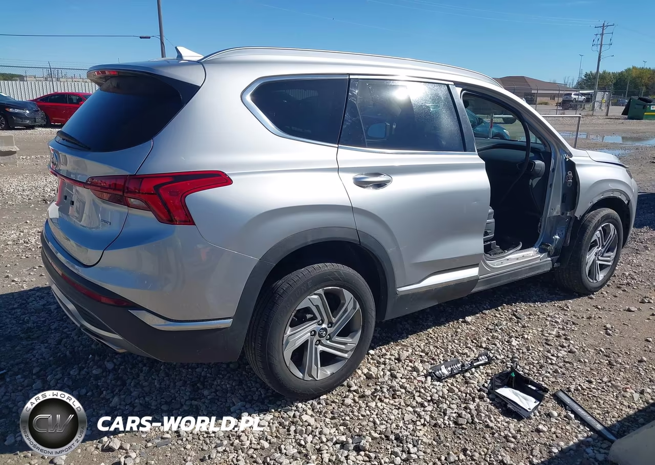 2021 Hyundai Santa Fe Sel VIN:5NMS3DAJXMH321032 - 4