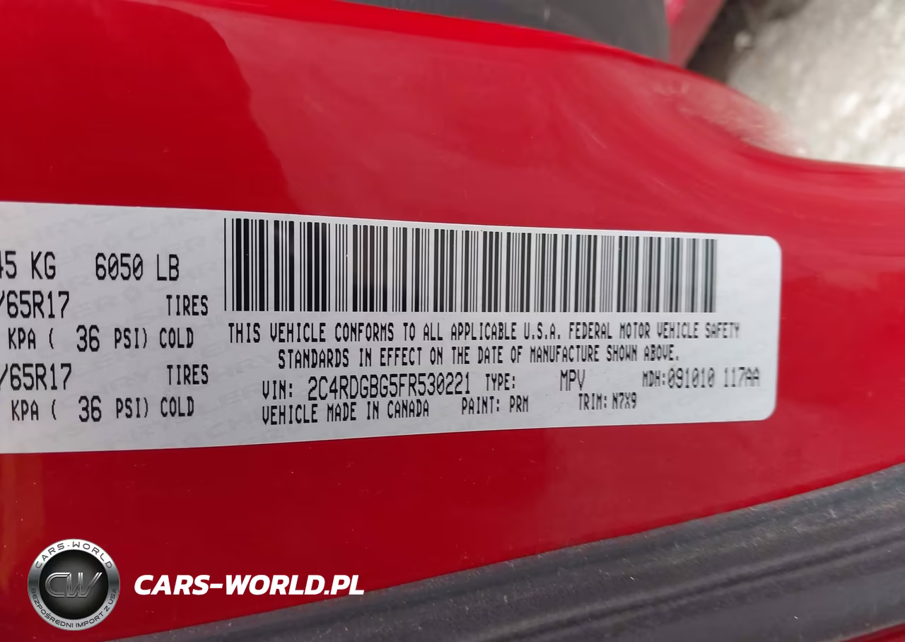 2015 Dodge Grand Caravan Se VIN:2C4RDGBG5FR530221 - 9