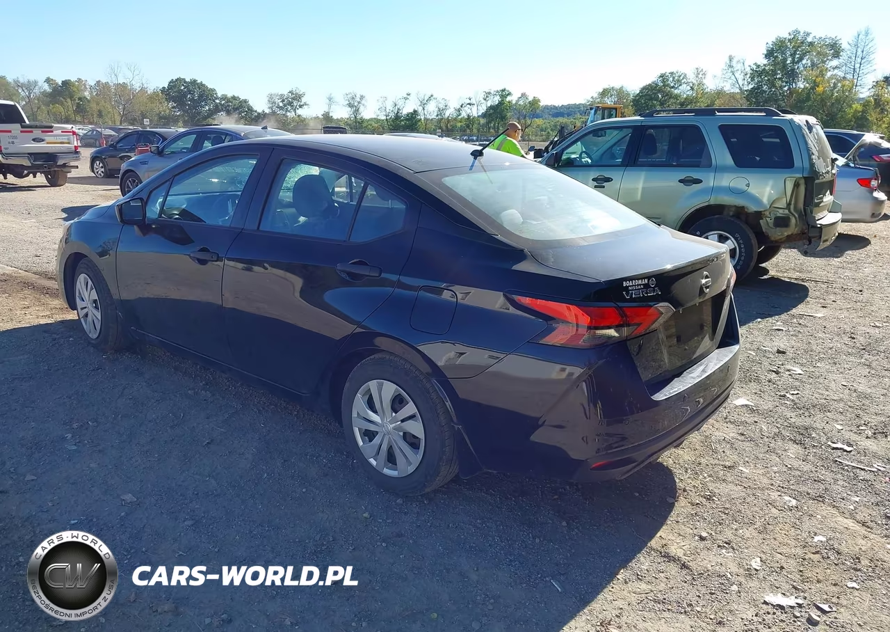 2020 Nissan Versa S Xtronic Cvt VIN:3N1CN8DV3LL807075 - 3
