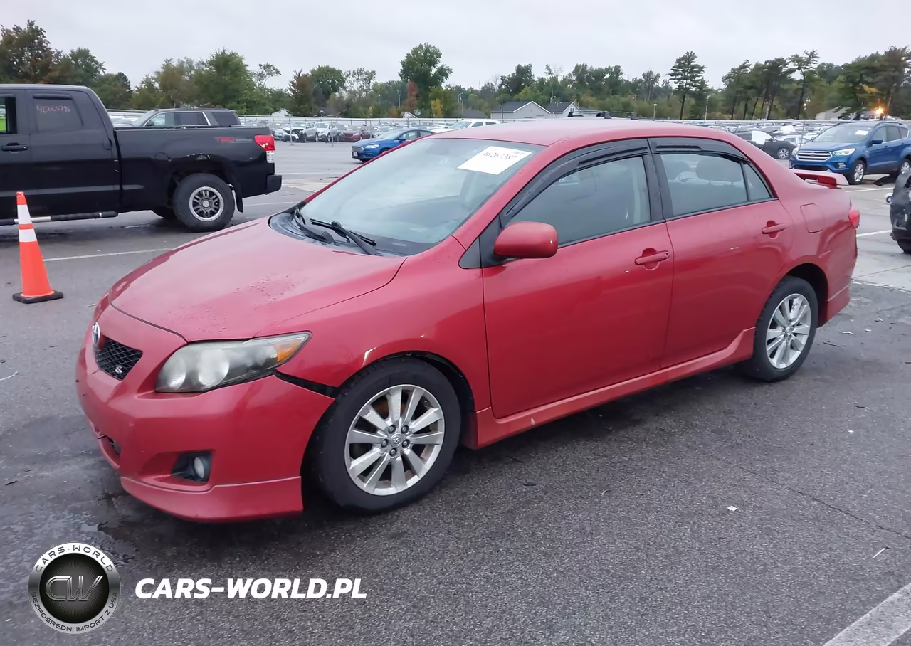 2009 Toyota Corolla S VIN:2T1BU40E59C104342 - 2