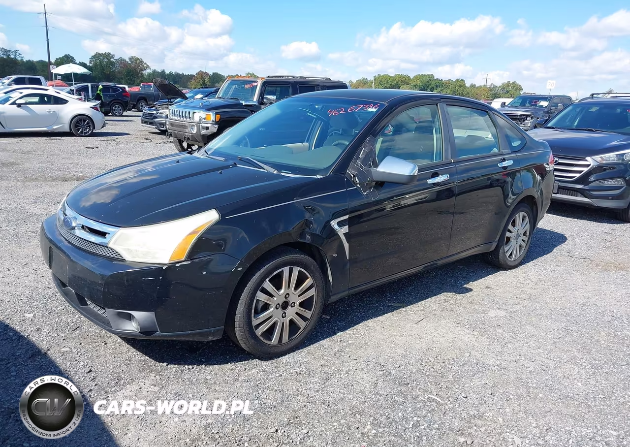 2008 Ford Focus Se-Ses VIN:1FAHP35NX8W231510 - 2
