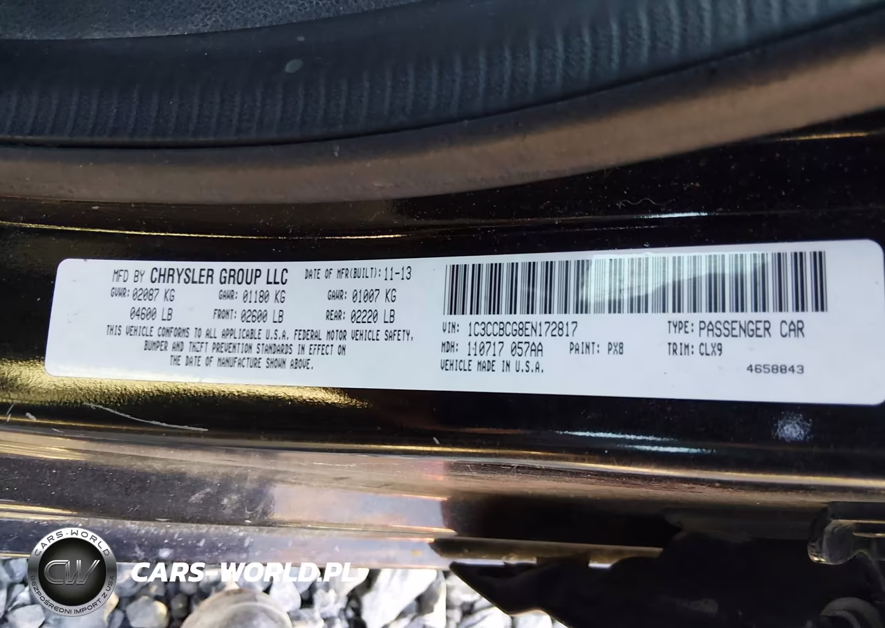 2014 Chrysler 200 Limited VIN:1C3CCBCG8EN172817 - 9