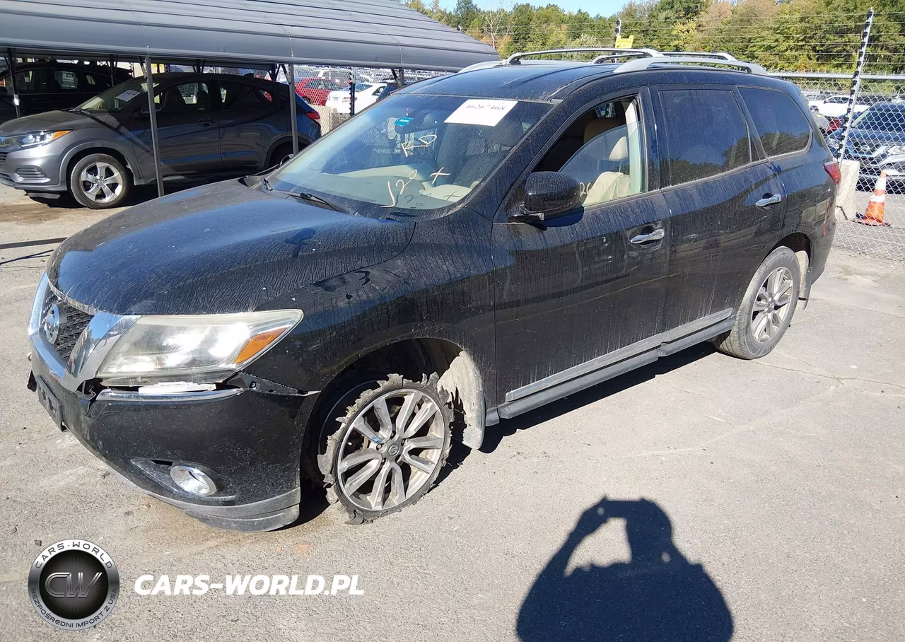 2014 Nissan Pathfinder Sl VIN:5N1AR2MM3EC706979 - 2