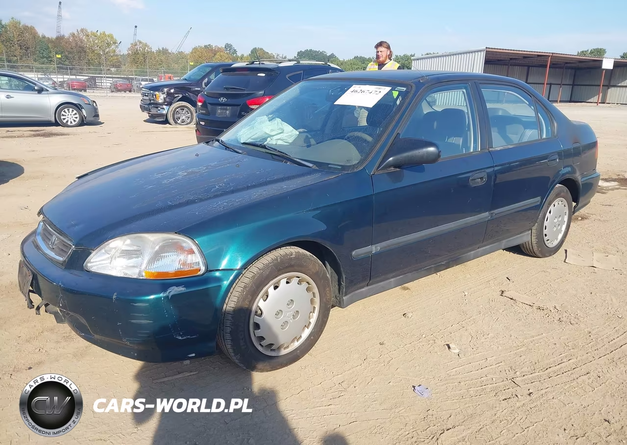 1997 Honda Civic Dx VIN:2HGEJ6621VH523479 - 2