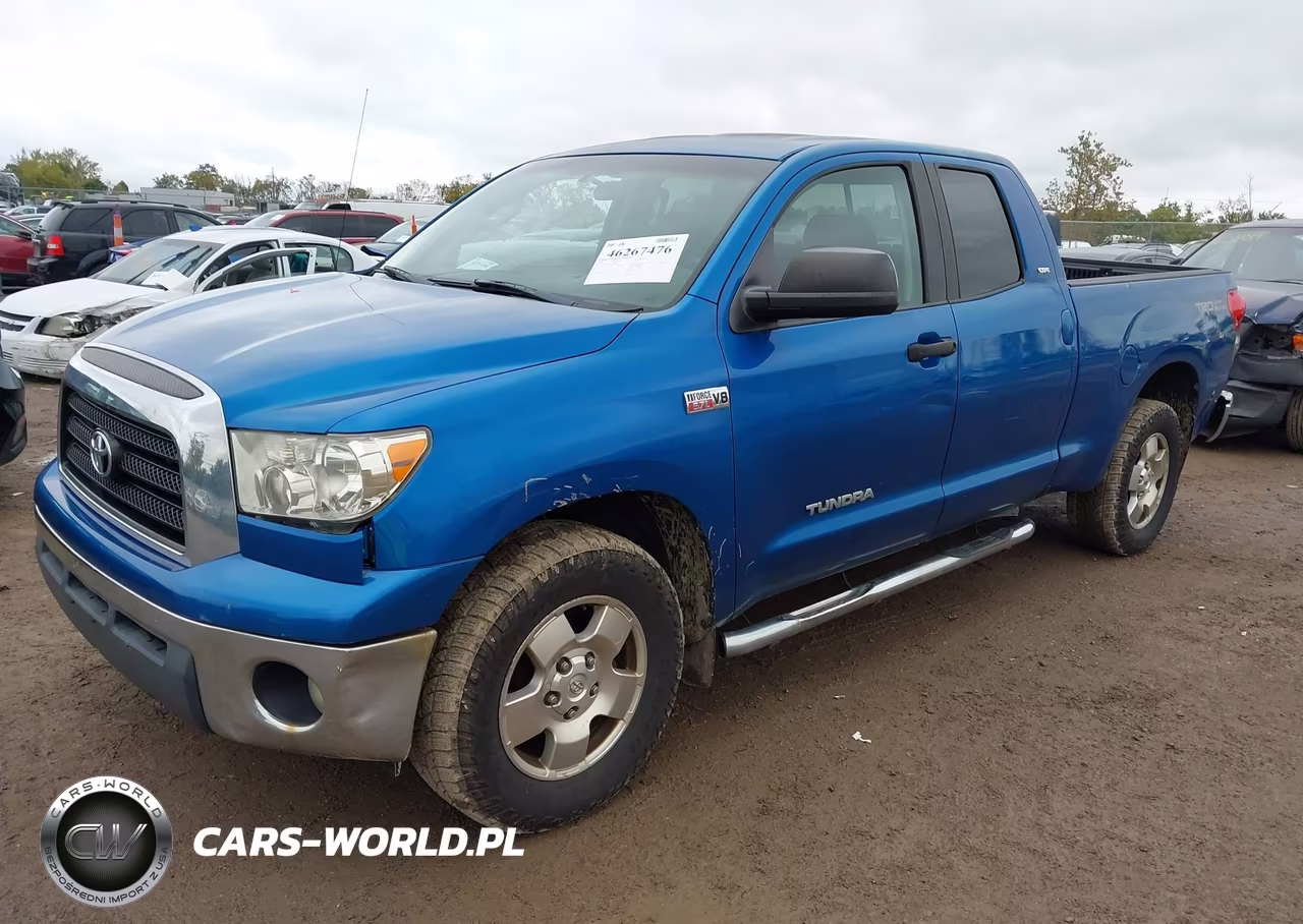 2007 Toyota Tundra Sr5 V8 VIN:5TFRV54147X020665 - 2