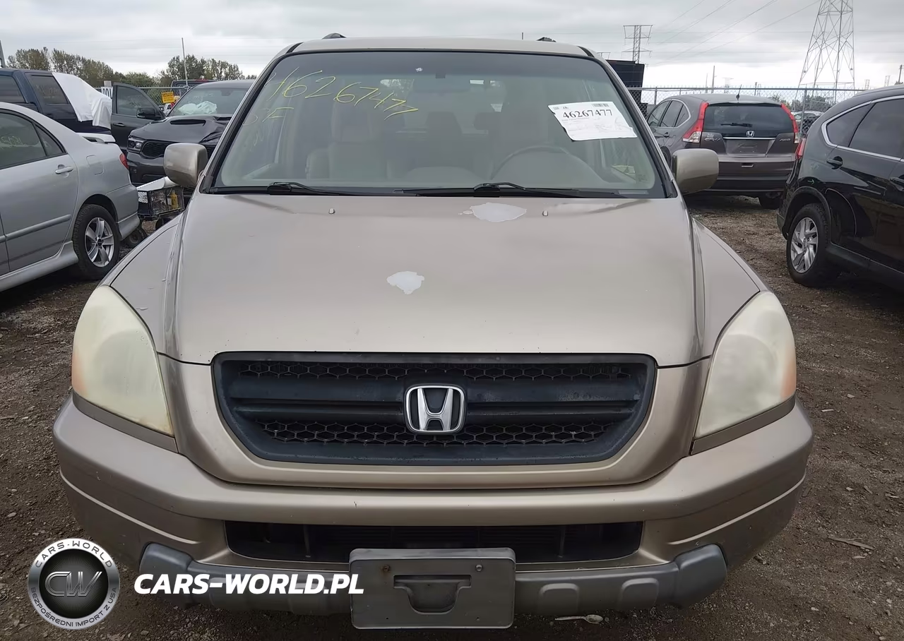 2003 Honda Pilot Ex-L VIN:2HKYF18503H577044 - 12