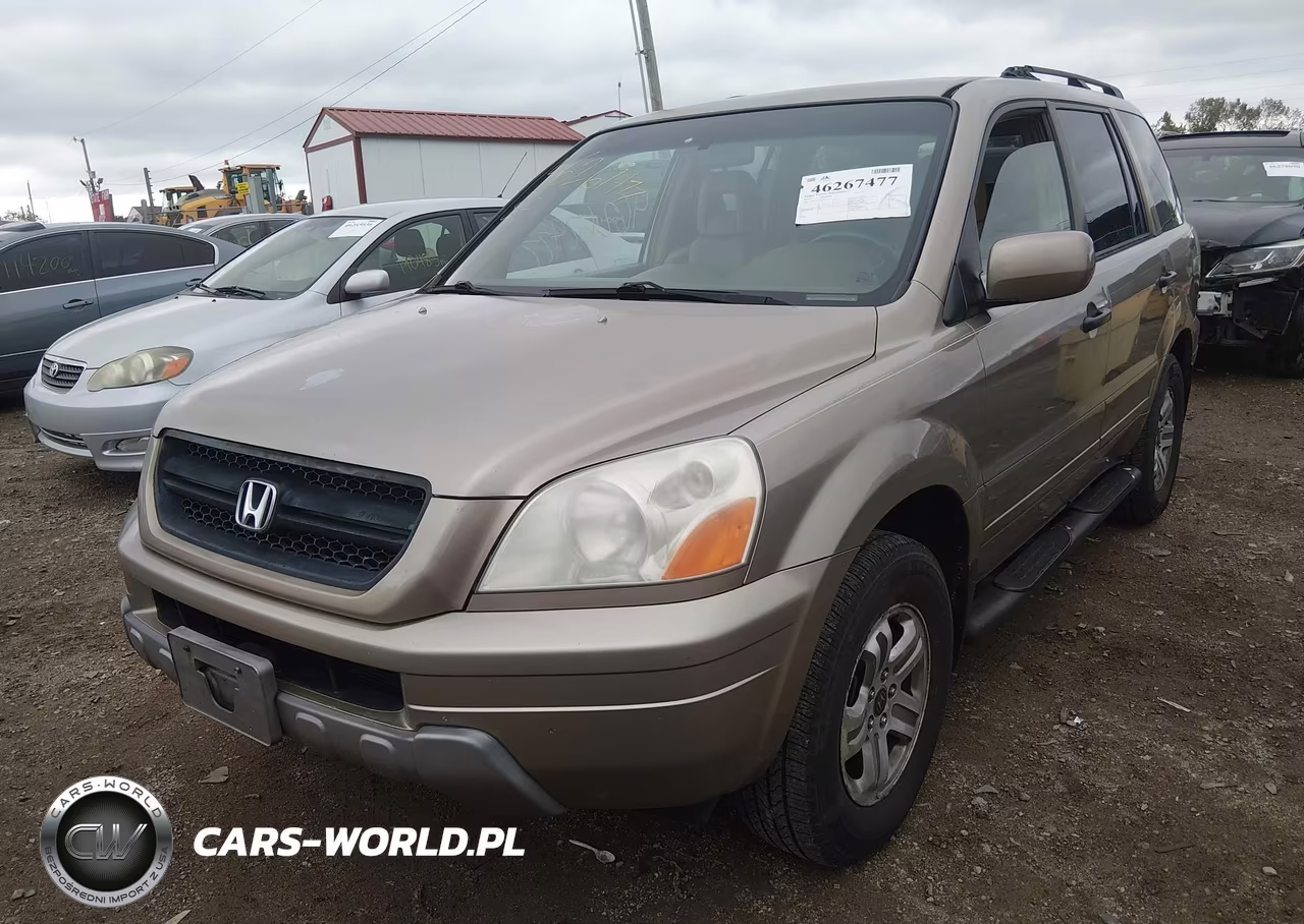 2003 Honda Pilot Ex-L VIN:2HKYF18503H577044 - 2