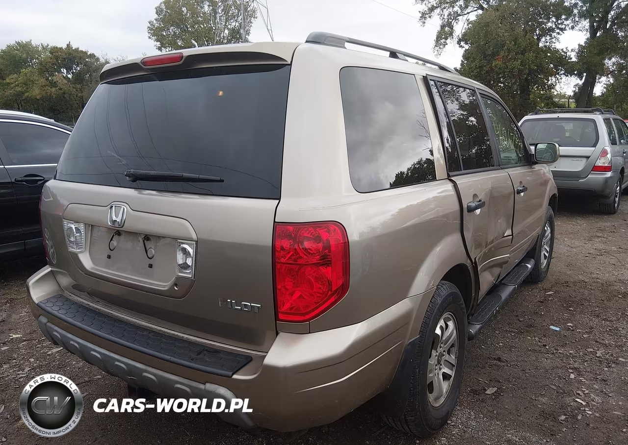 2003 Honda Pilot Ex-L VIN:2HKYF18503H577044 - 4