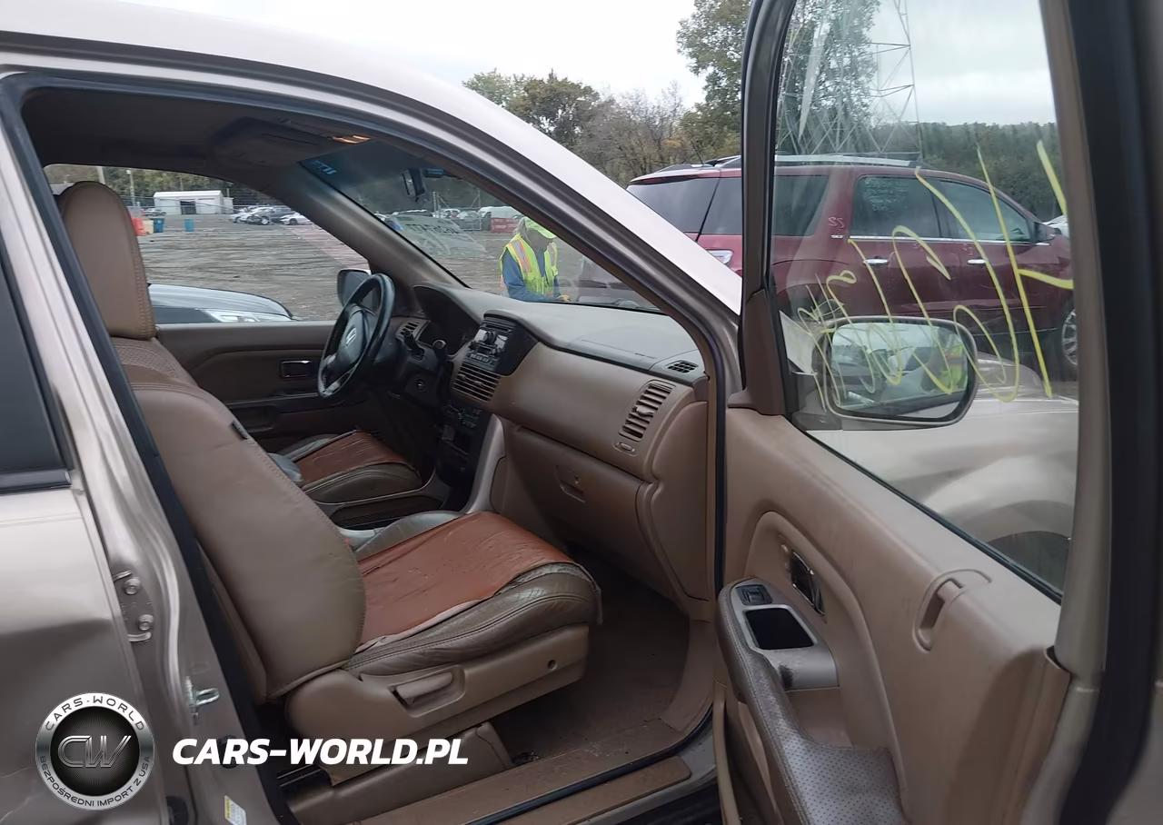 2003 Honda Pilot Ex-L VIN:2HKYF18503H577044 - 5