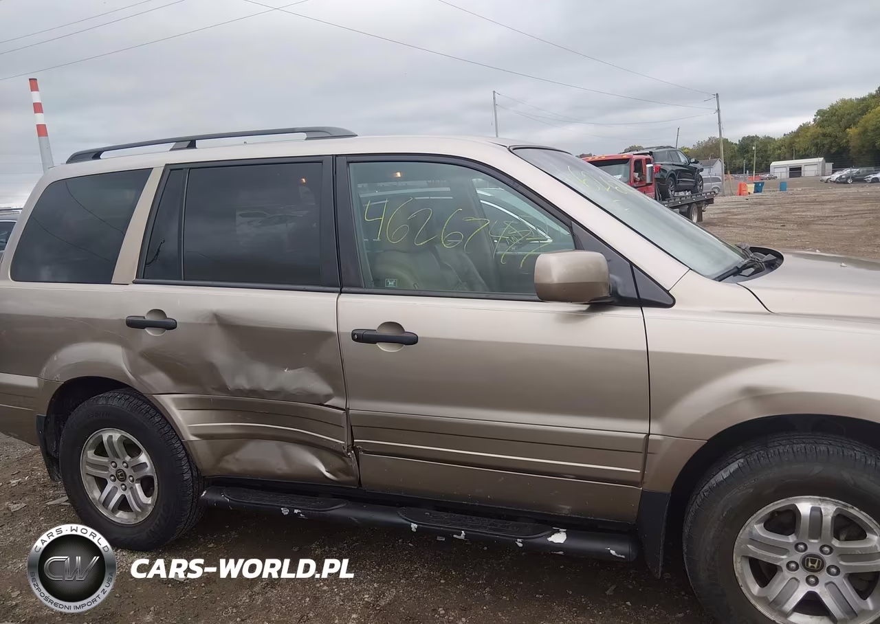 2003 Honda Pilot Ex-L VIN:2HKYF18503H577044 - 6
