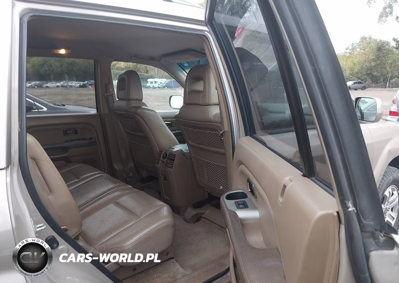 2003 Honda Pilot Ex-L VIN:2HKYF18503H577044 - 8