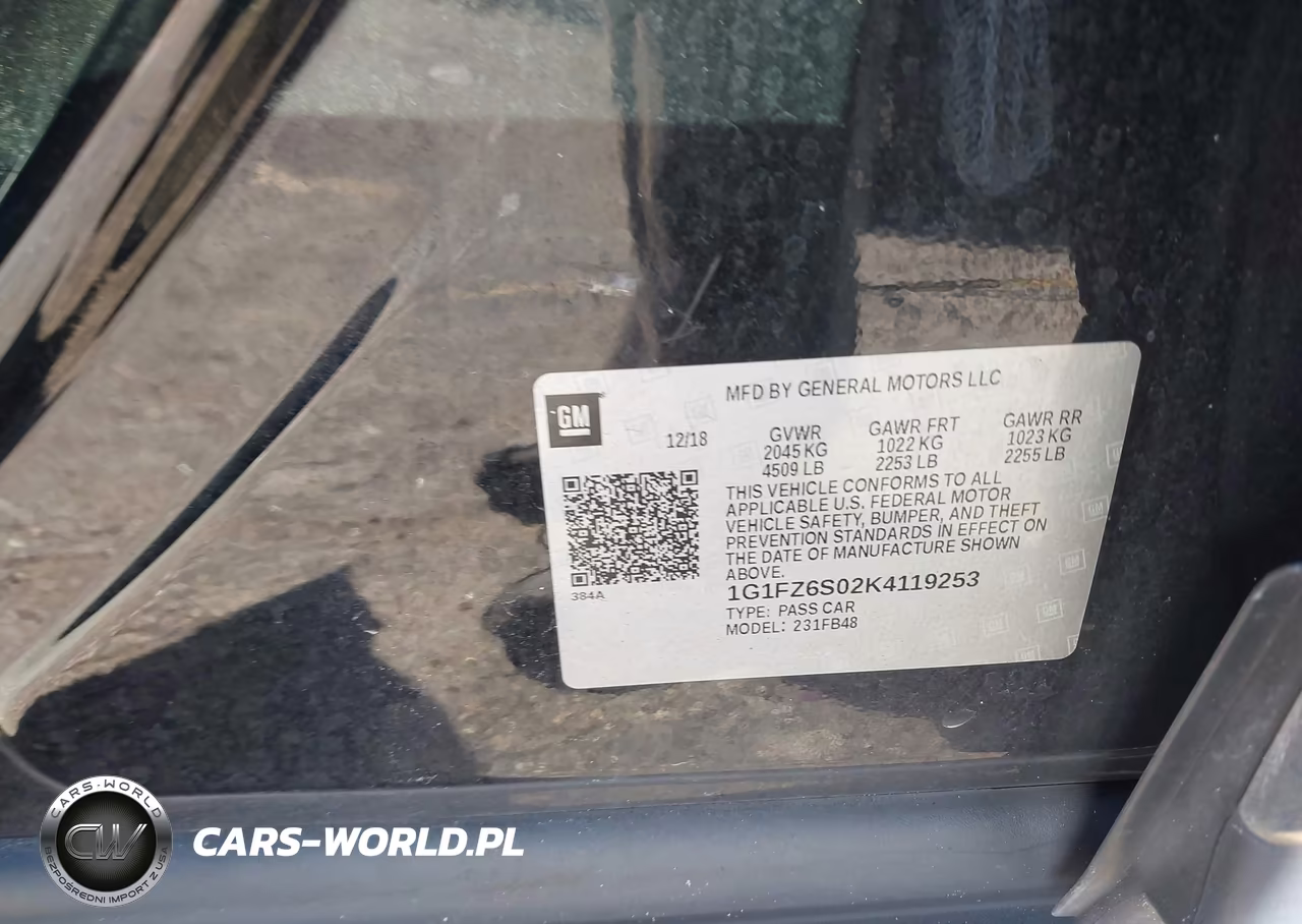 2019 Chevrolet Bolt Ev Premier VIN:1G1FZ6S02K4119253 - 9