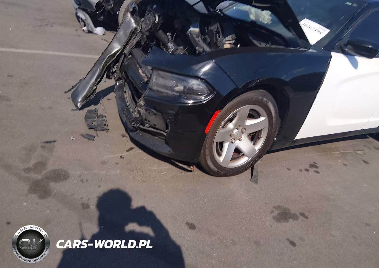 2021 Dodge Charger Police Rwd VIN:2C3CDXATXMH595142 - 2