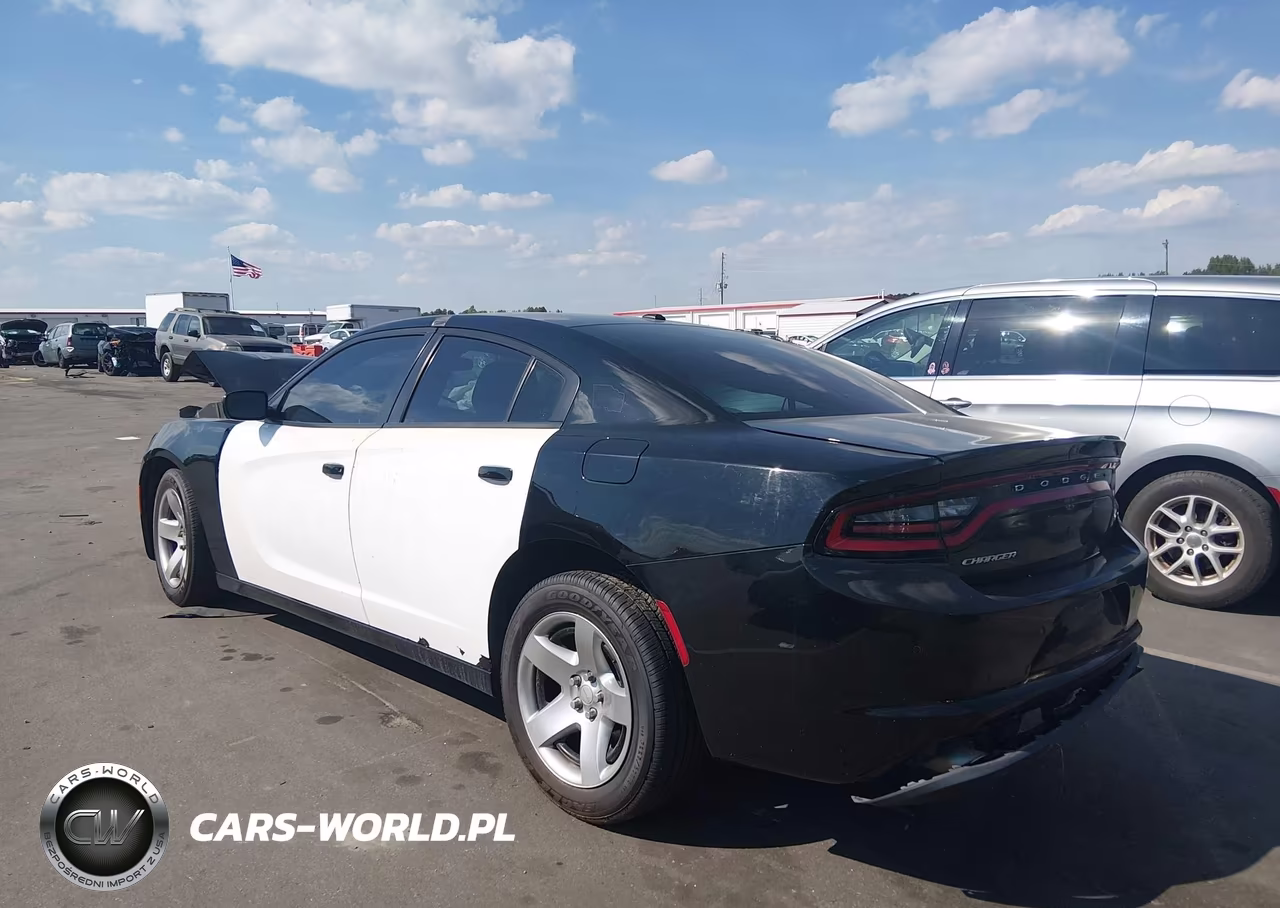 2021 Dodge Charger Police Rwd VIN:2C3CDXATXMH595142 - 3