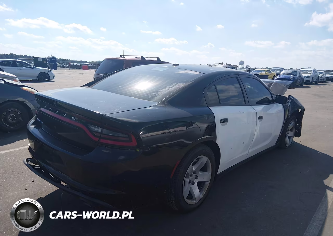 2021 Dodge Charger Police Rwd VIN:2C3CDXATXMH595142 - 4