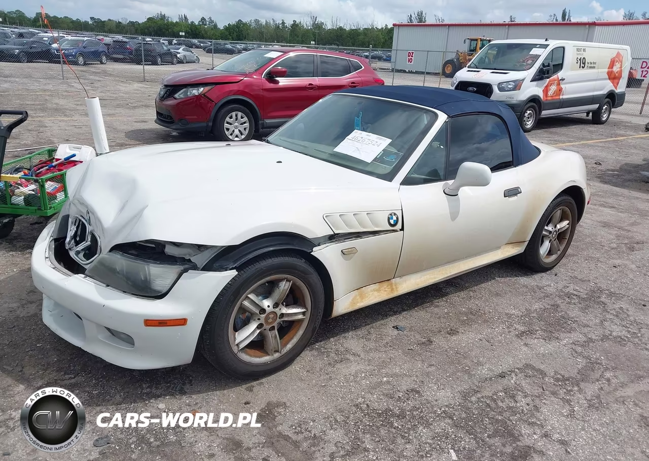 2001 BMW Z3 2.5I VIN:WBACN33471LM03386 - 2