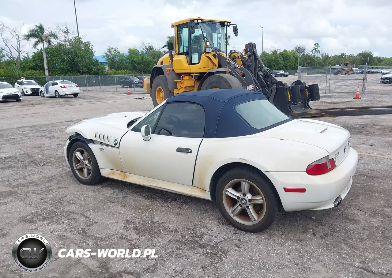 2001 BMW Z3 2.5I VIN:WBACN33471LM03386 - 3