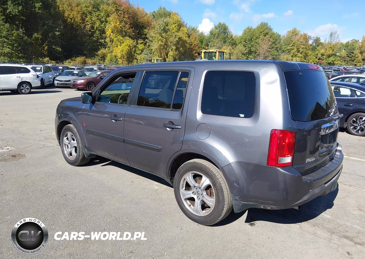 2014 Honda Pilot Ex VIN:5FNYF4H44EB010166 - 3