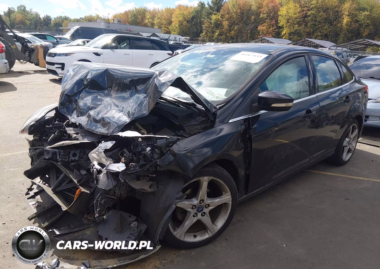 2013 Ford Focus Titanium VIN:1FADP3J22DL215551 - 2