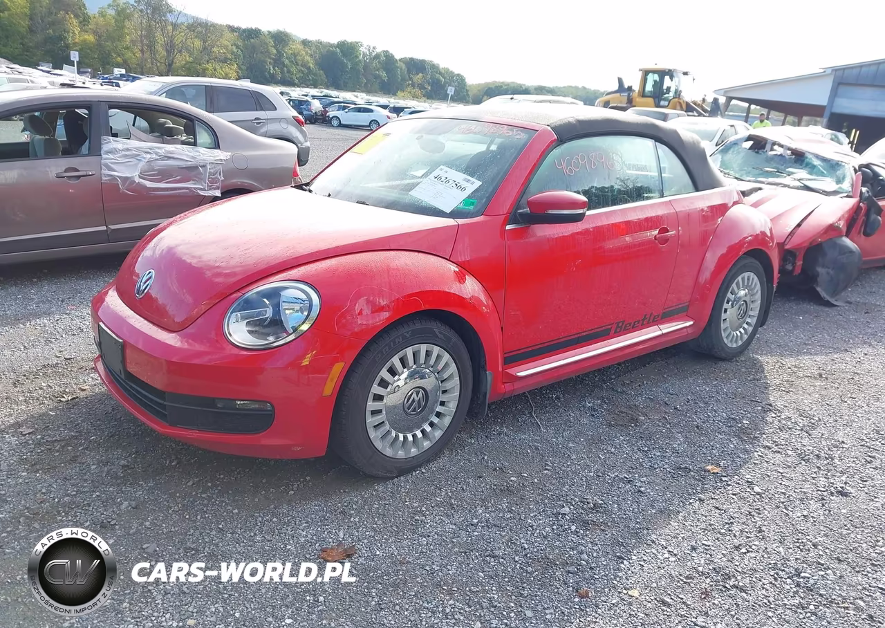 2013 Volkswagen Beetle 2.5L VIN:3VW5P7AT4DM829916 - 2