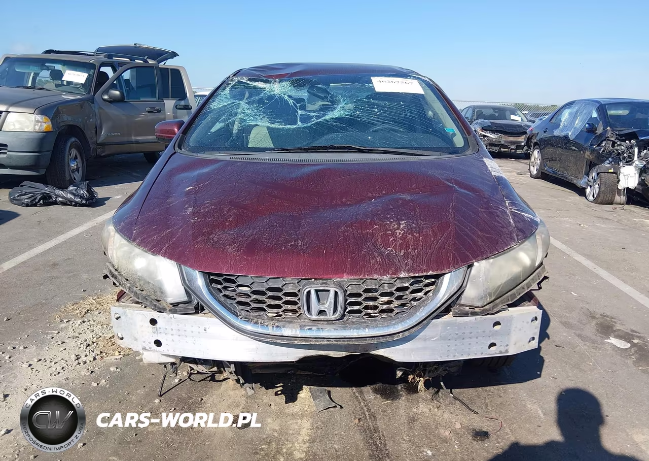 2014 Honda Civic Lx VIN:19XFB2F57EE222052 - 12