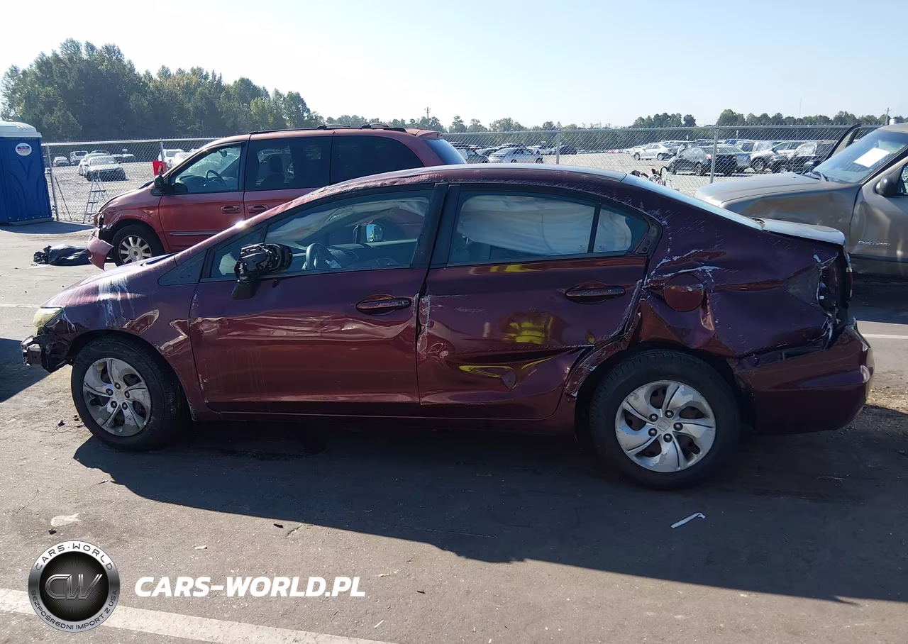 2014 Honda Civic Lx VIN:19XFB2F57EE222052 - 14