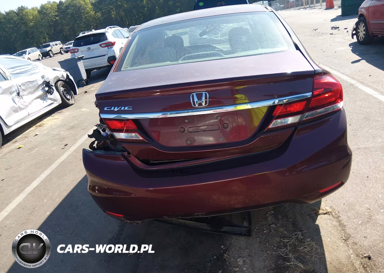 2014 Honda Civic Lx VIN:19XFB2F57EE222052 - 16