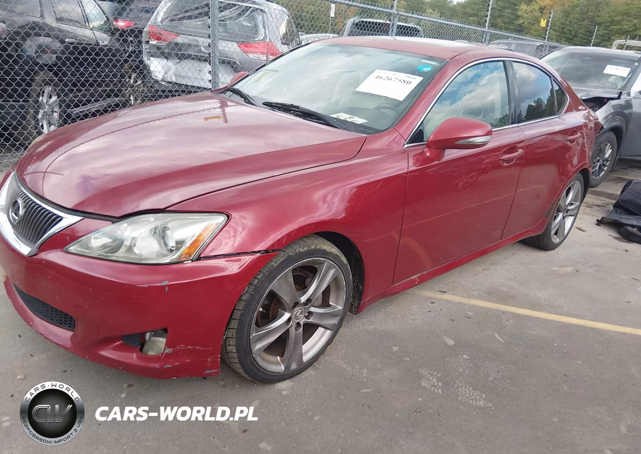 2009 Lexus Is 250 VIN:JTHBK262592090625 - 2