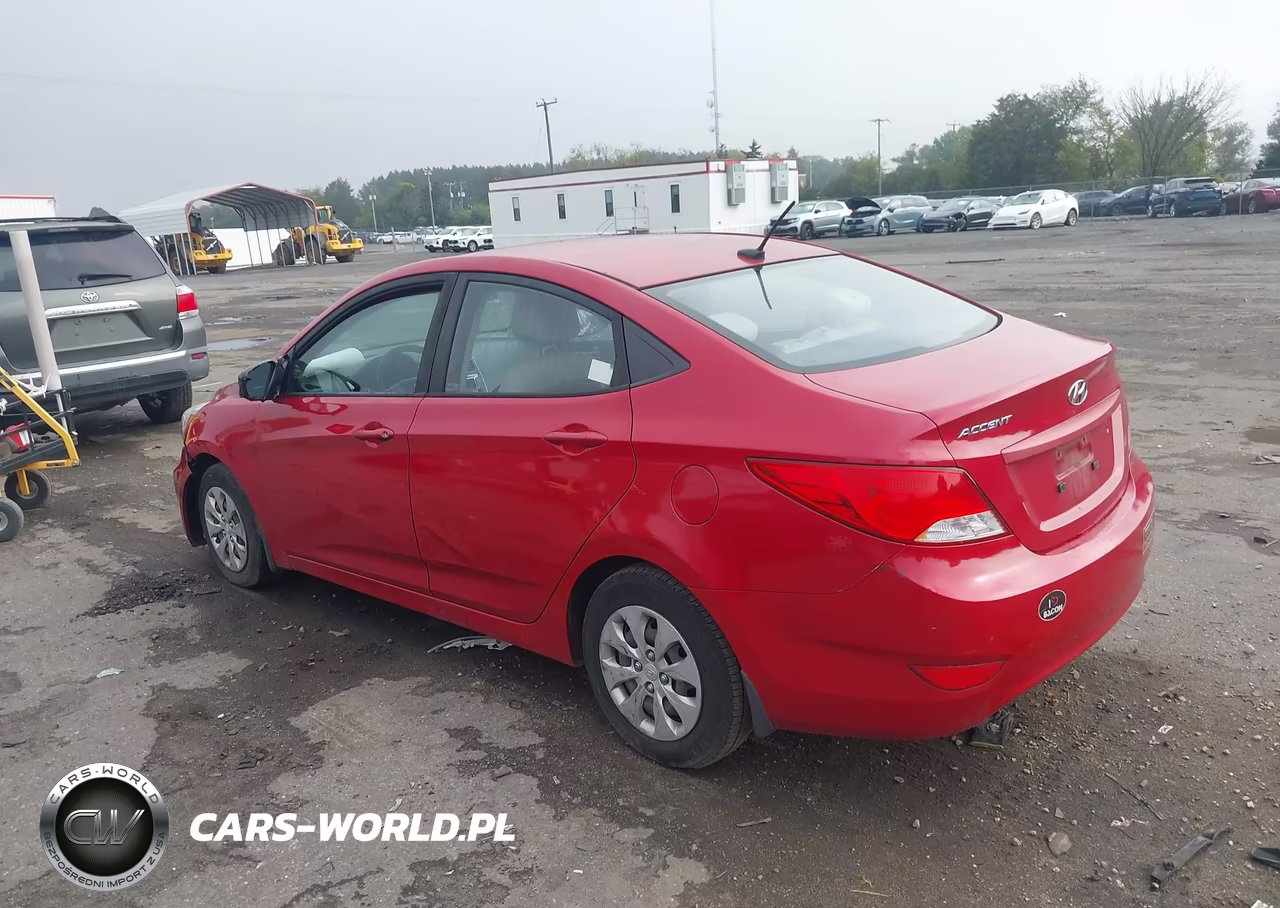 2016 Hyundai Accent Se VIN:KMHCT4AE1GU085676 - 3