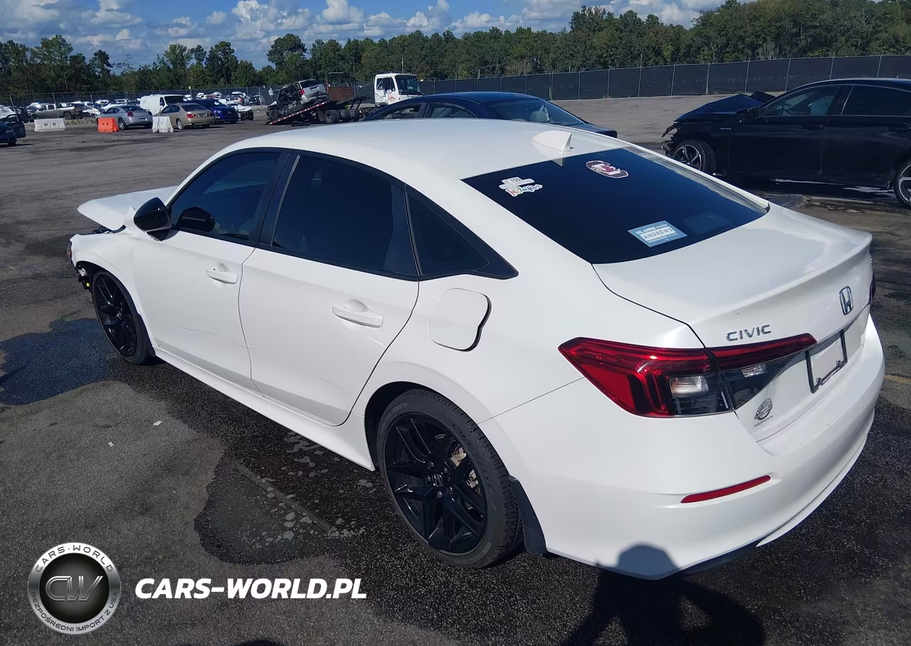 2022 Honda Civic Sport VIN:2HGFE2F57NH608452 - 3