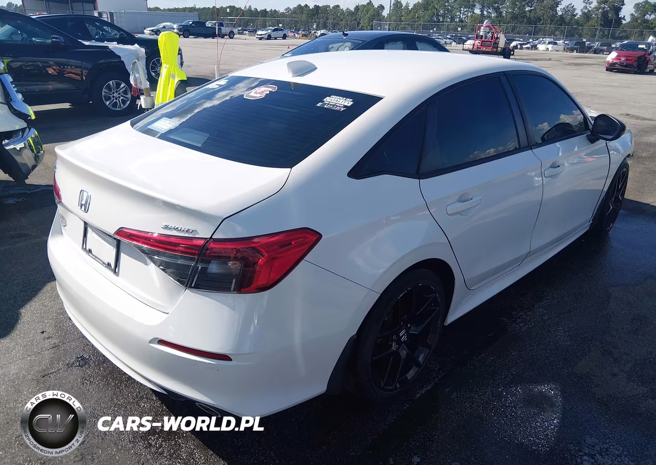 2022 Honda Civic Sport VIN:2HGFE2F57NH608452 - 4