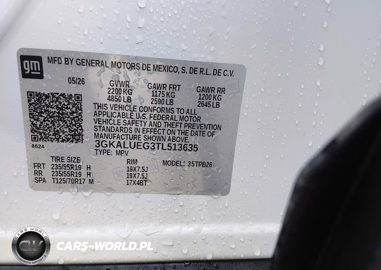 2026 GMC Terrain Awd Elevation VIN:3GKALUEG3TL513635 - 9