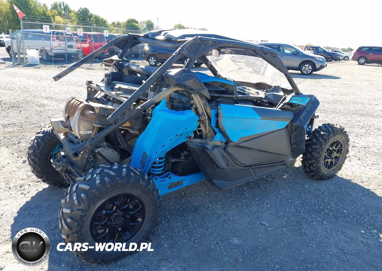 2021 Can-Am Maverick X3 Ds Turbo R VIN:3JBVGAW45MK001292 - 4