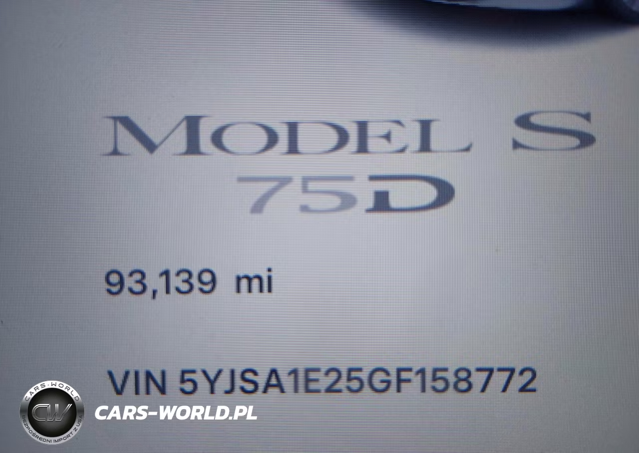 2016 Tesla Model S 60D-70D-75D-85D-90D VIN:5YJSA1E25GF158772 - 15