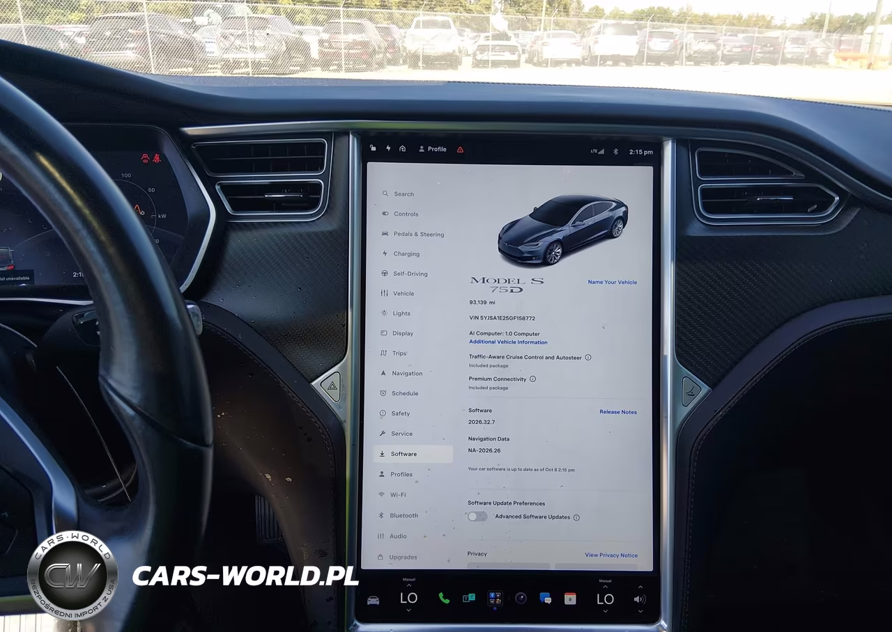 2016 Tesla Model S 60D-70D-75D-85D-90D VIN:5YJSA1E25GF158772 - 18
