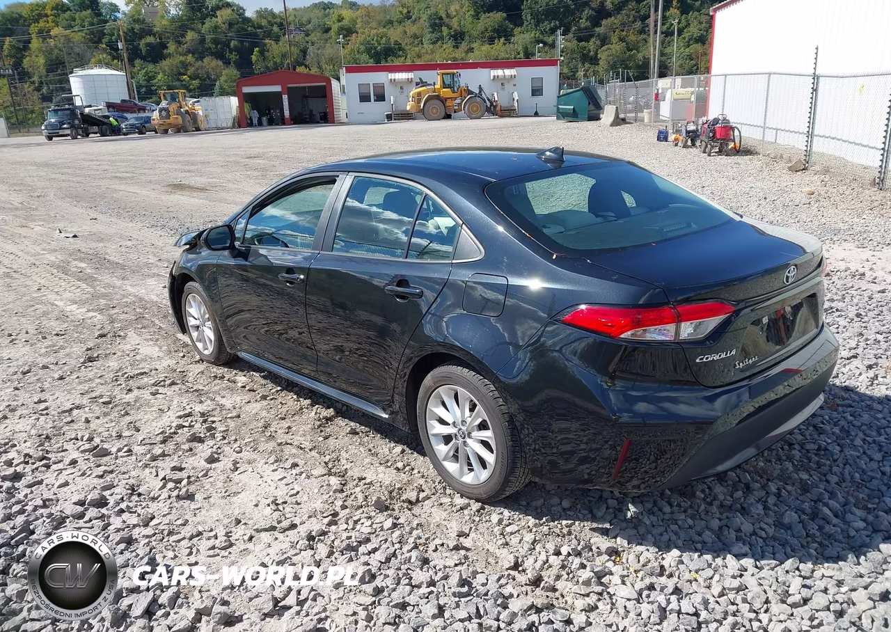 2021 Toyota Corolla Le VIN:5YFVPMAE8MP172064 - 3