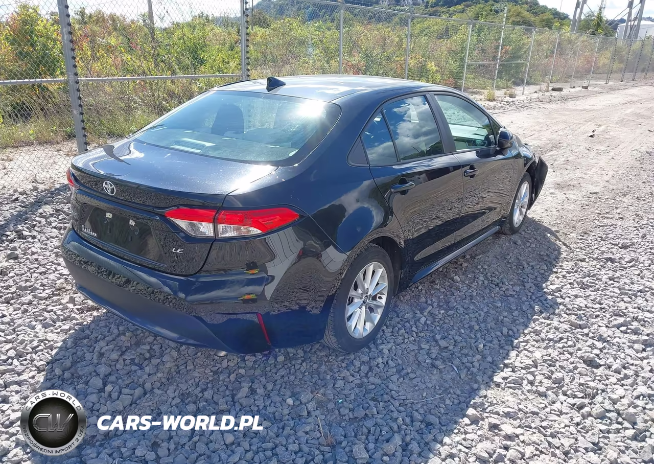 2021 Toyota Corolla Le VIN:5YFVPMAE8MP172064 - 4
