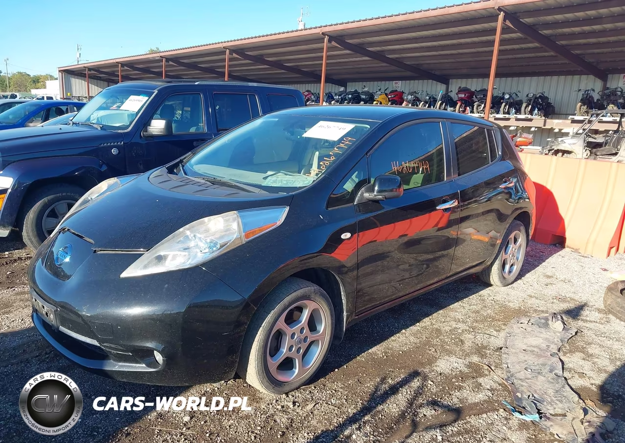 2012 Nissan Leaf Sl VIN:JN1AZ0CP5CT024237 - 2