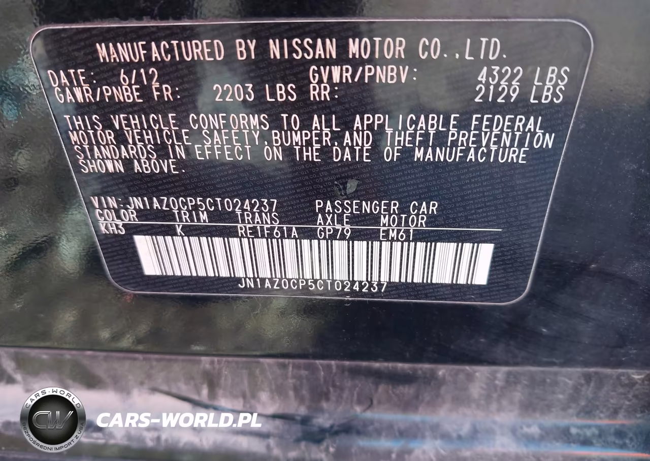 2012 Nissan Leaf Sl VIN:JN1AZ0CP5CT024237 - 9