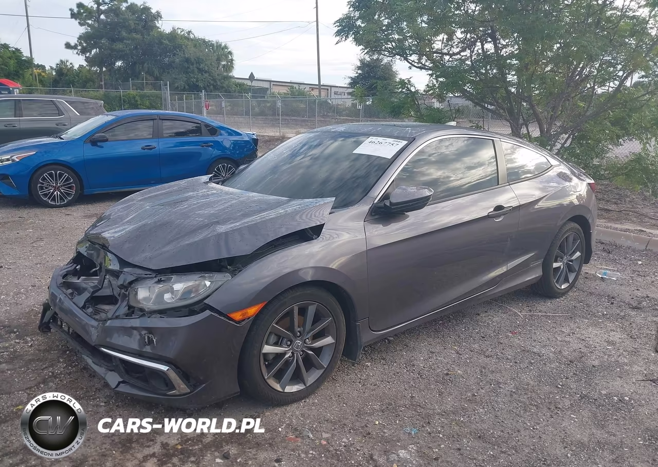 2020 Honda Civic Ex VIN:2HGFC3B33LH350251 - 2