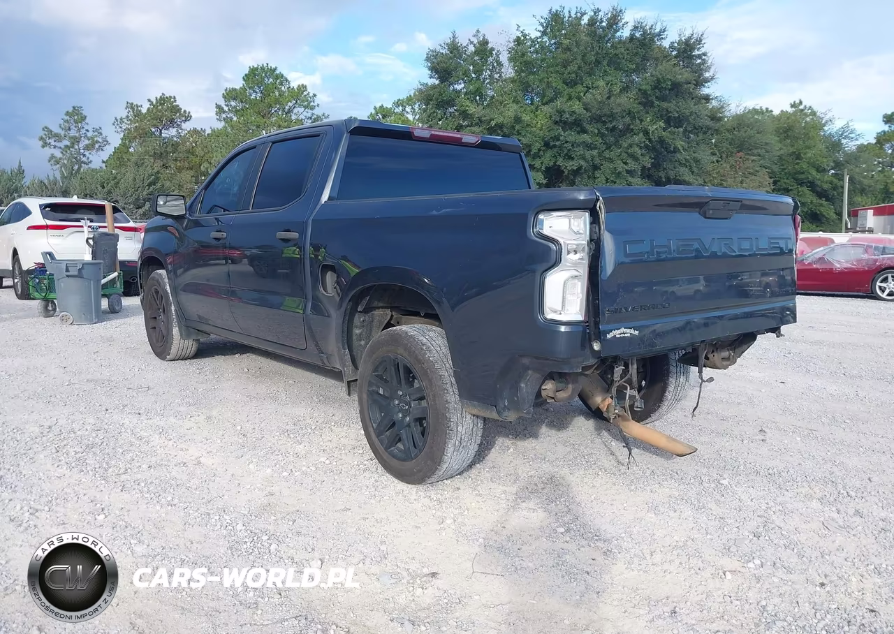 2022 Chevrolet Silverado 1500 Ltd 2Wd Short Bed Custom VIN:1GCPWBEK9NZ105951 - 3