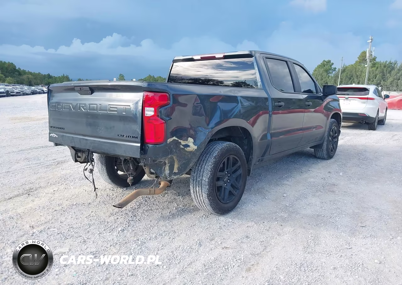 2022 Chevrolet Silverado 1500 Ltd 2Wd Short Bed Custom VIN:1GCPWBEK9NZ105951 - 4