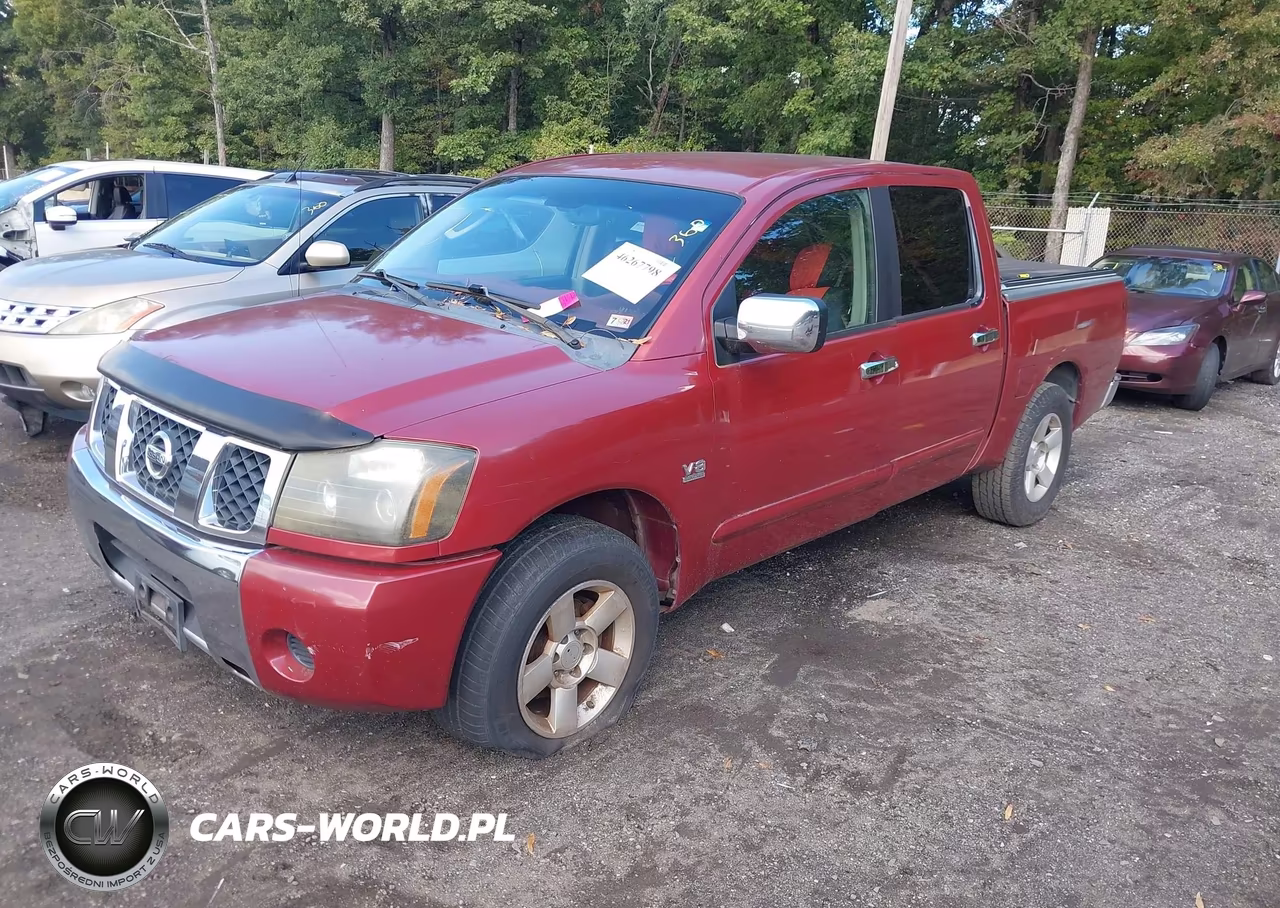 2004 Nissan Titan Se VIN:1N6AA07A34N501227 - 2