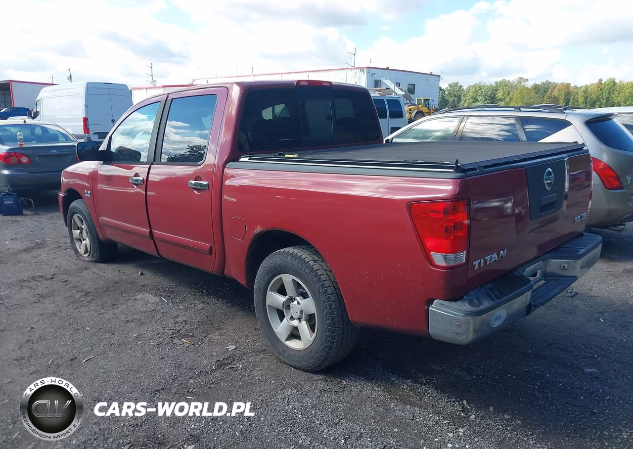2004 Nissan Titan Se VIN:1N6AA07A34N501227 - 3