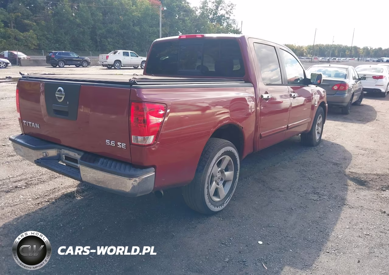 2004 Nissan Titan Se VIN:1N6AA07A34N501227 - 4