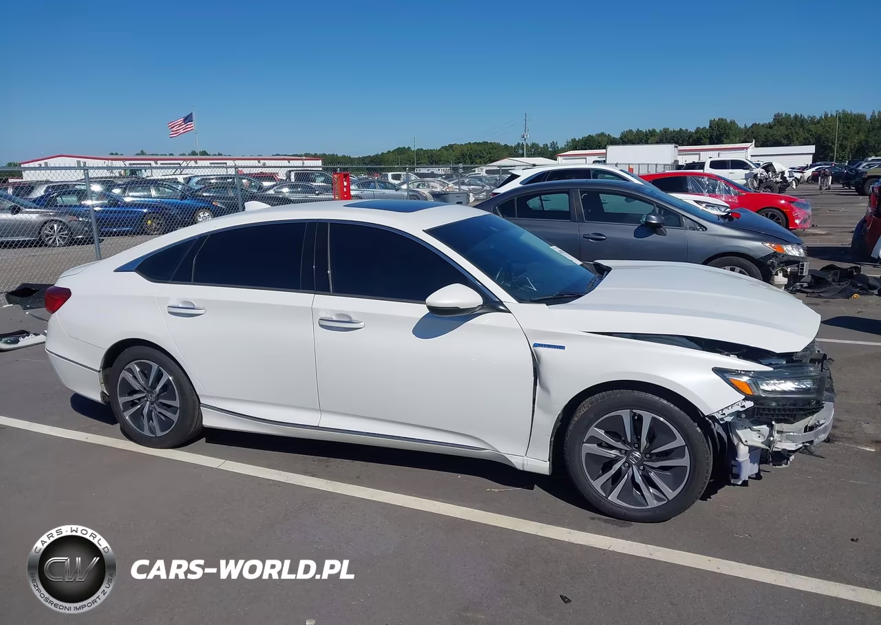 2019 Honda Accord Touring Hybrid VIN:1HGCV3F96KA000914 - 14