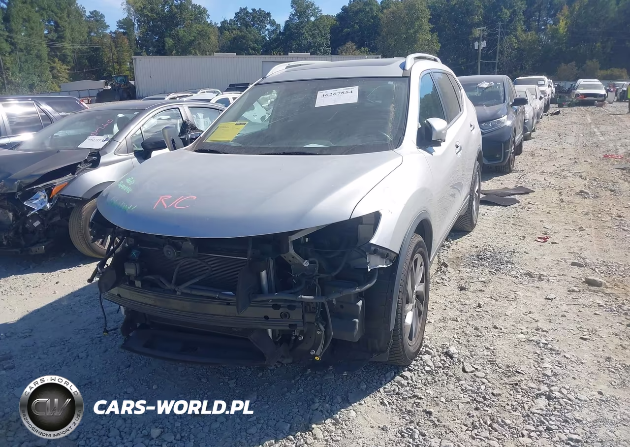 2015 Nissan Rogue Sl VIN:5N1AT2MT2FC806159 - 2