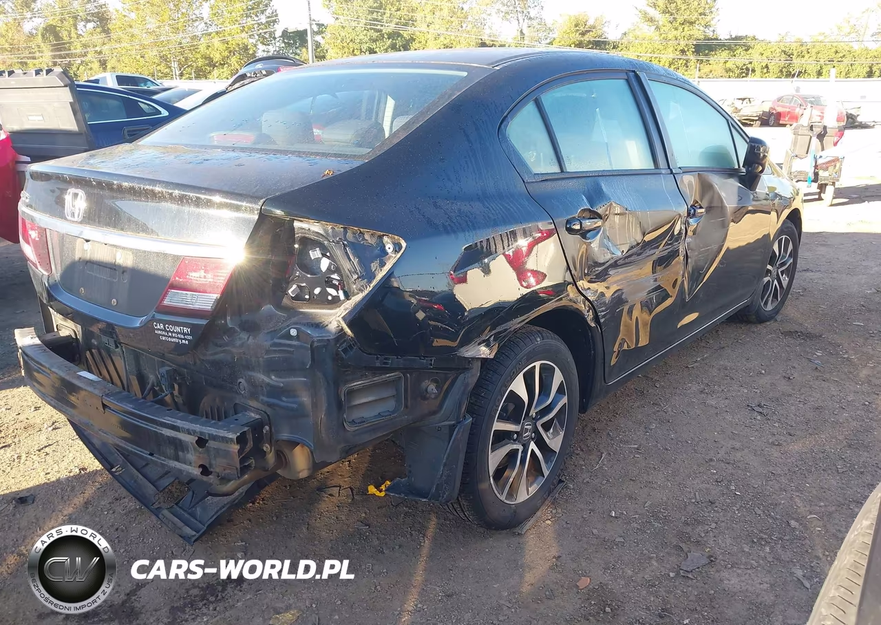 2014 Honda Civic Ex VIN:19XFB2F86EE052664 - 4