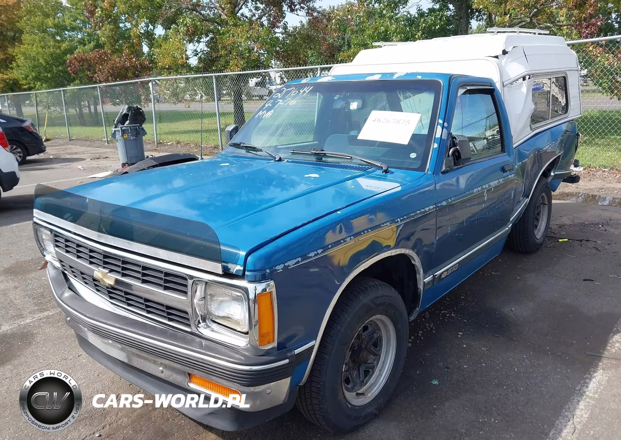 1991 Chevrolet S Truck S10 VIN:1GCCS14RXM8286923 - 2