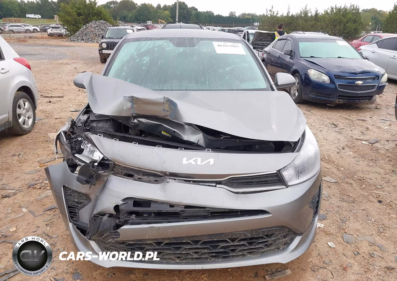 2023 Kia Rio S VIN:3KPA24ADXPE608360 - 12